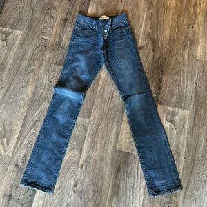 Paper Denim & Cloth jeans, size 24, dark wash, bootcut